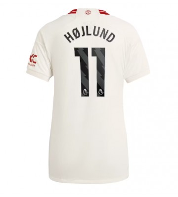 Manchester United Rasmus Hojlund #11 Replica Third Stadium Shirt for Women 2023-24 Short Sleeve